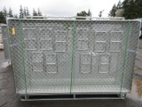 2025 GALVANIZED CHAIN LINK FENCING (UNUSED)