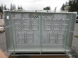 2025 GALVANIZED CHAIN LINK FENCING (UNUSED)