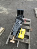 2025 FUTURE FT-D45 MINI SKID STEER PILE HAMMER ATTACHMENT (UNUSED)