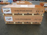 2025 42' X 26' ALL VERTICAL METAL DOUBLE GARAGE BUILDING (UNUSED)
