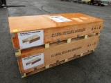 2025 42' X 26' ALL VERTICAL METAL DOUBLE GARAGE BUILDING (UNUSED)