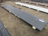 (20) 2025 236.5'' X 37'' METAL ROOF PANELS (GRAY) (UNUSED)