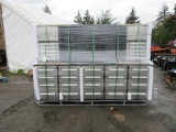 2025 9.5' 30-DRAWER STAINLESS STEEL WORKBENCH (UNUSED)