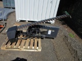 WOLVERINE SBM-12-72W SKID STEER HYDRAULIC HEDGE TRIMMER ATTACHMENT