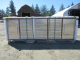 2025 10' 18-DRAWER STAINLESS STEEL WORKBENCH (UNUSED)
