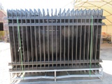 2025 4-RAIL IRON FENCING (UNUSED)