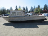 1973 OAKES MANUFACTURING 26' TWIN ENGINE ALUMINUM JET BOAT
