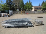 ASSORTED 10' X 6' TEMPORARY FENCE PANELS W/ BASES