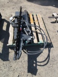 2025 GIYI GY-HT59 59'' SKID STEER HEDGE TRIMMER ATTACHMENT (UNUSED)