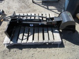 2025 GIYI GY-2WB MINI SKID STEER STRAIGHT DIGGING ARM W/ 12'' BUCKET (UNUSED)
