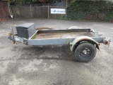 8' SINGLE AXLE UTILITY TRAILER