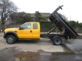 2009 FORD F-550 XL 4X4 SUPER DUTY DUMP TRUCK