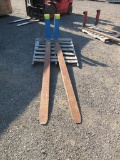 8' X 5'' FORKLIFT FORKS