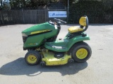 JOHN DEERE X380 RIDING LAWNMOWER