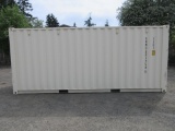 20' SHIPPING CONTAINER W/ FORK POCKETS