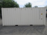 20' SHIPPING CONTAINER W/ FORK POCKETS