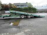 2008 TRAIL BOSS 25-TON 26' TANDEM AXLE TILT DECK TRAILER
