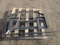 2025 FUTURE SKID STEER FORK ATTACHMENT W/ 5' X 3'' FORKS (UNUSED)