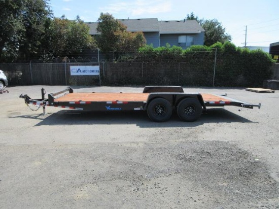 1996 VERSATILE HD720-10K 20' X 7' TANDEM AXLE FLATBED TRAILER