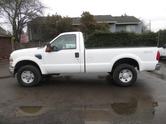 2008 FORD F-250 XLT SUPER DUTY 4X4 CREW CAB