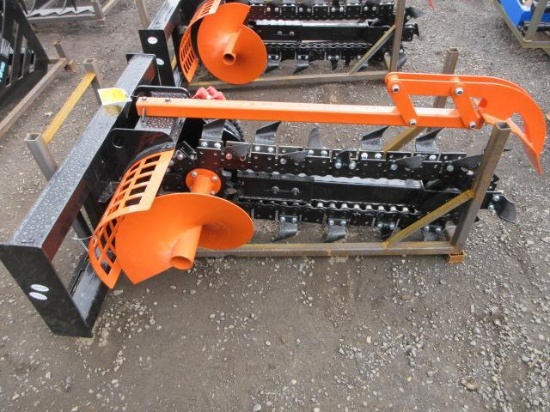 2025 FUTURE FT-D39F SKID STEER TRENCHER ATTACHMENT (UNUSED)