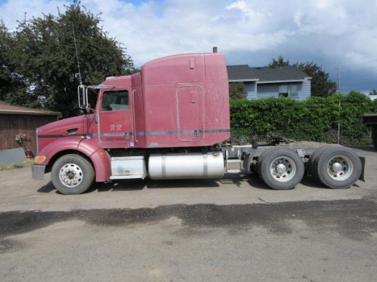 2008 PETERBILT 384 TANDEM AXLE SLEEPER CAB