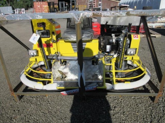2025 FUTURE FT-2 63'' RIDE ON POWER TROWEL (UNUSED)