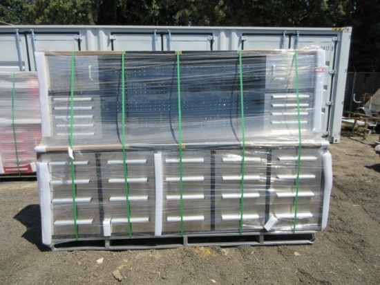 2025 9.5' 30-DRAWER WORKBENCH (UNUSED)