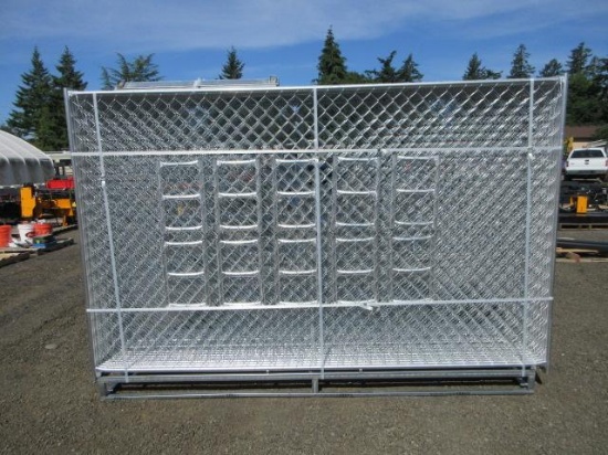 2025 PORTABLE CHAIN LINK SITE FENCING (UNUSED)