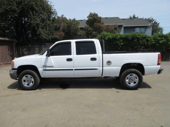 2003 GMC SIERRA 2500HD 4X4 CREW CAB