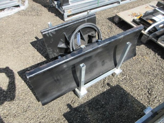 2025 43'' MINI SKID STEER SWIVEL PUSH BLADE ATTACHMENT (UNUSED)