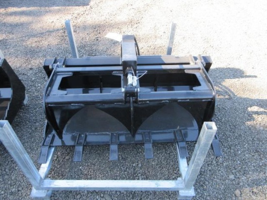 2025 ABOSS 40'' MINI SKID STEER GRAPPLE BUCKET (UNUSED)