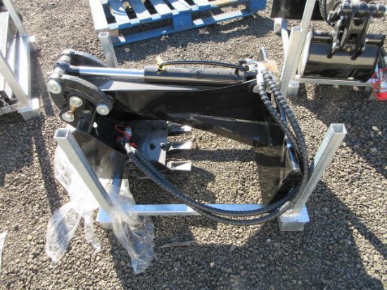 2025 ABOSS MINI SKID STEER BACKHOE ATTACHMENT W/ 12'' DIGGING BUCKET (UNUSED)