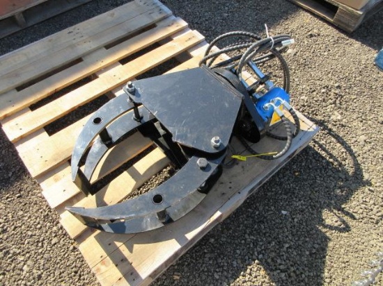 2025 ABOSS MINI EXCAVATOR 7'' ROTATING GRIPPER ATTACHMENT (UNUSED)