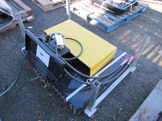 2025 ABOSS 36'' MINI SKID STEER BRUSH CUTTER ATTACHMENT (UNUSED)