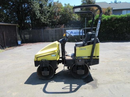 WACKER RD11A GAS RIDE-ON DUAL DRUM VIBRATORY ROLLER