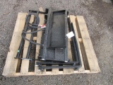 2025 FUTURE MINI SKID STEER FORK POSITIONER ATTACHMENT W/ 30'' X 2 3/4'' FORKS (UNUSED)