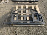 2025 FUTURE SKID STEER FORK ATTACHMENT W/ 5' X 3'' FORKS (UNUSED)