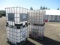 (4) IBC TOTES W/ VALVES IN CAGES