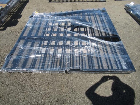 2025 14' BI-PARTING IRON GATE W/ DEER ART (UNUSED)