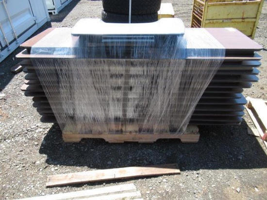 (13) 6' COLLAPSIBLE WOOD TABLES