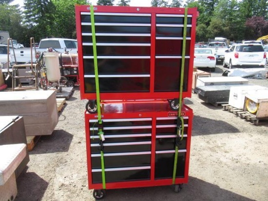 (2) CRAFTSMAN 10-DRAWER ROLLING TOOL CHESTS