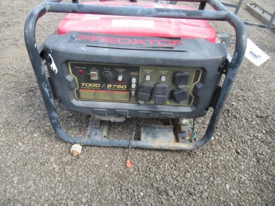 PREDATOR 7000/8750W GAS GENERATOR, *RUNNING CONDITION UNKNOWN