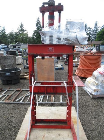 DAYTON 3Z916A 25 TON HYDRAULIC H FRAME SHOP PRESS