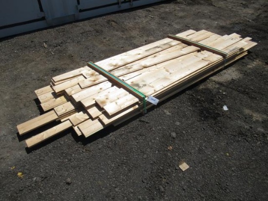 ASSORTED 3/4'' THICK STANDARD TONGUE & GROOVE SIDING (LONGEST LENGTH 12')