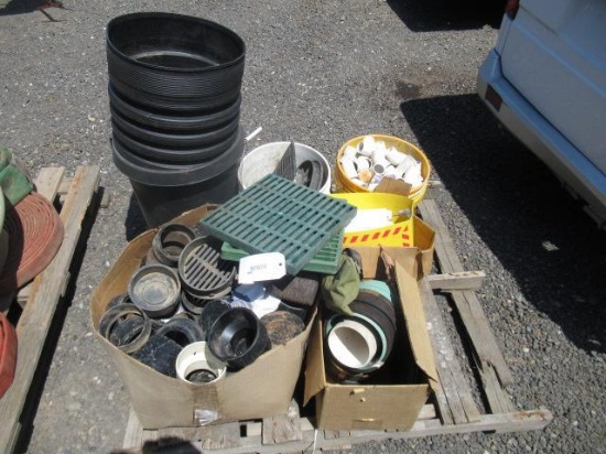 ASSORTED PVC PIPE FITTINGS & COUPLERS