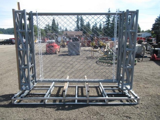 2025 18' STEEL FARM FENCE GATE (UNUSED)