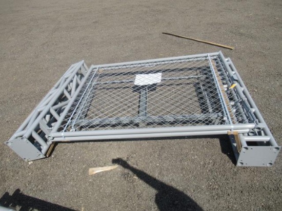 2025 18' STEEL FARM FENCE GATE (UNUSED)
