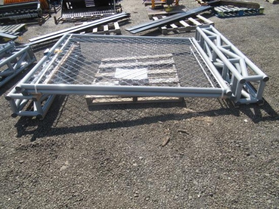 2025 18' STEEL FARM FENCE GATE (UNUSED)