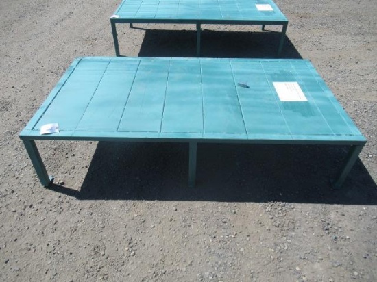 2025 89'' X 48'' X 19'' STEEL WORK TABLE (UNUSED)